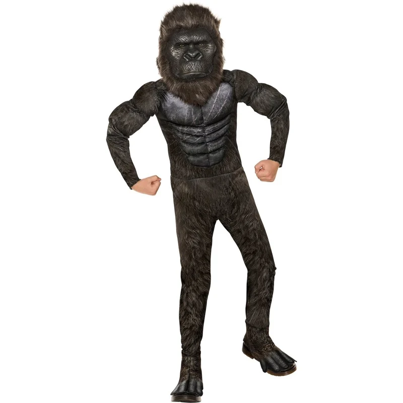 Kong Costume for Kids, Godzilla x Kong: The New Empire, Ape Jumpsuit