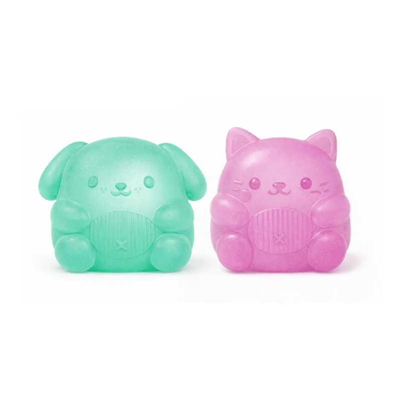 Sugar Squisher Mini Kitty and Puppy 2 Pack Sensory Toy