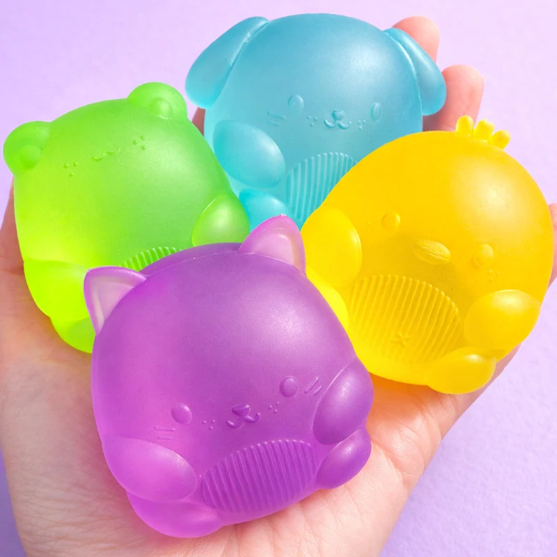 Sugar Squisher Mini Duck and Frog 2-Pack Sensory Fidget Toy