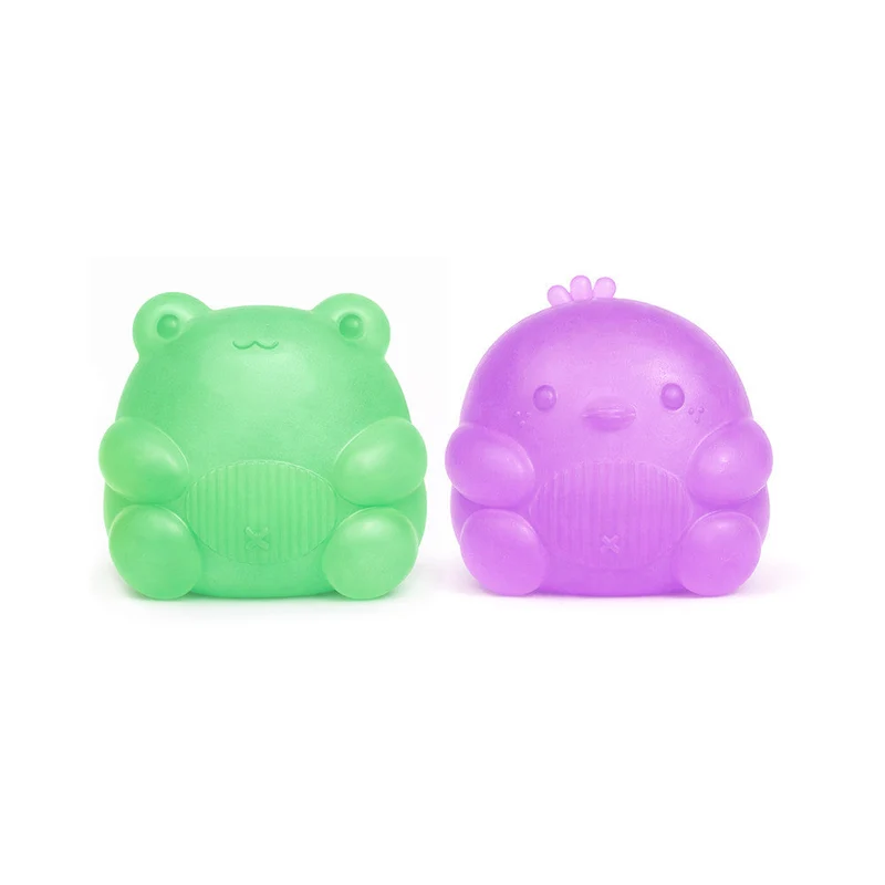 Sugar Squisher Mini Duck and Frog 2-Pack Sensory Fidget Toy
