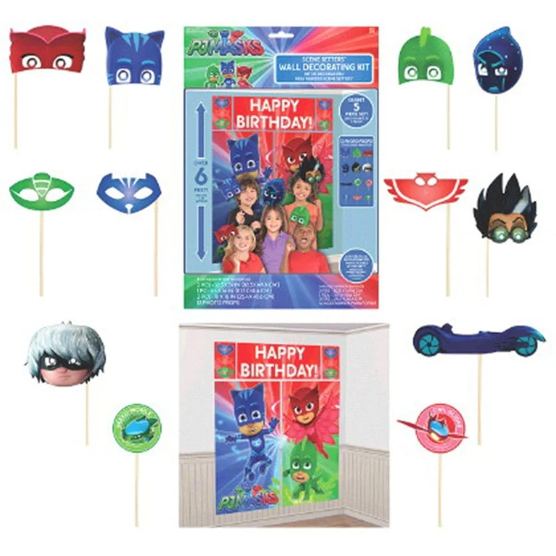 PJ Masks scene setter with props