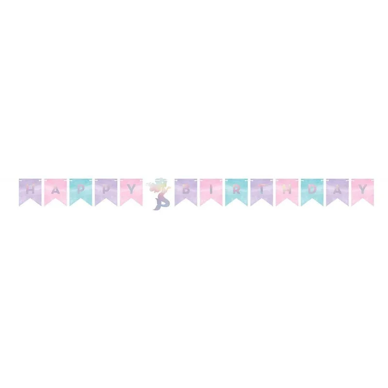 Mermaid Shine pennant banner