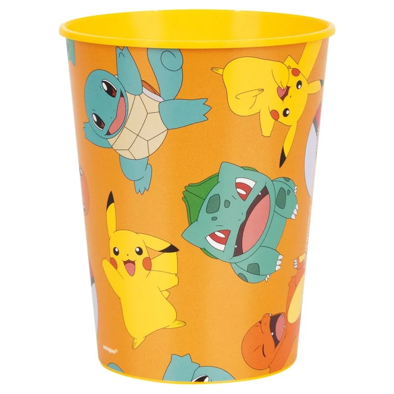 Pokémon Birthday Yellow Party Favour Cup, 16 Oz, 1 Count