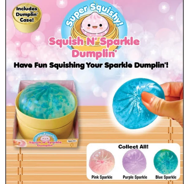 Squish N Sparkle Dumplin Sensory Toy Set