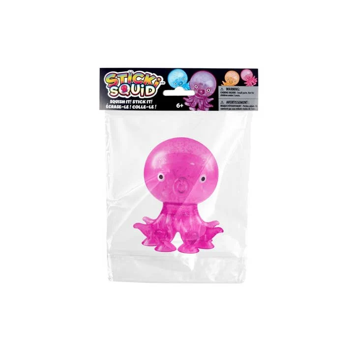 Sticki Octopus Squid Squishy Toy Cute Stress Relief Fidget For Kids
