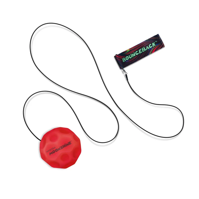 Waboba LED Bounceback Moonshine Light Up Ball With Wrist Leash