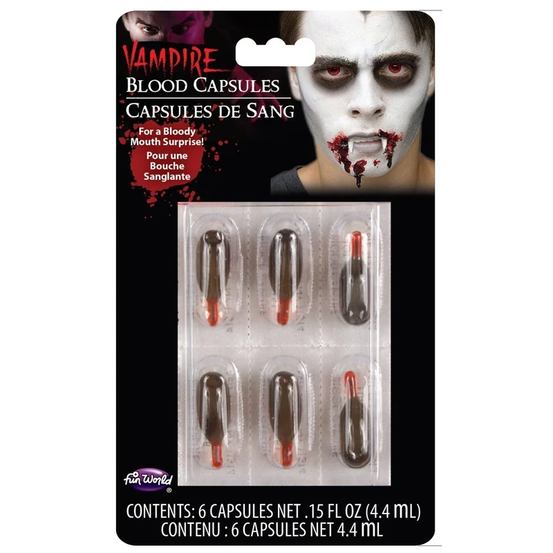 Blood Capsules, 6 Count