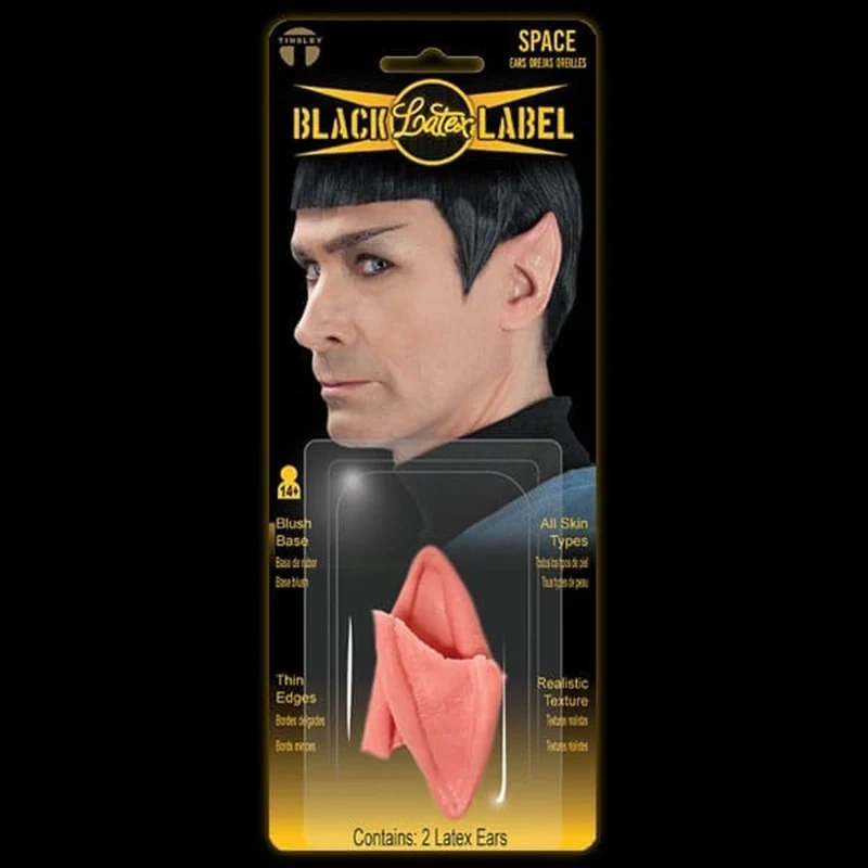 Latex FX Pointed Ears Prosthetics, 1 Count
