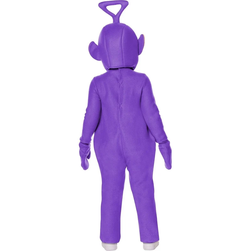Teletubbies Tinky-Winky Costume for Toddlers, Purple Jumpsuit With Hood