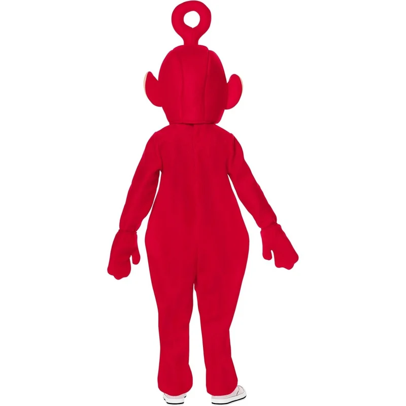Teletubbies Po Costume for Toddlers, Red Jumpsuit With Hood