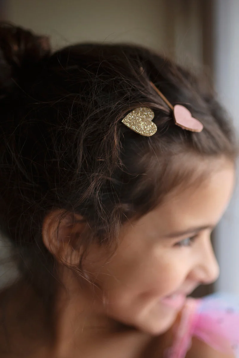 Boutique Matte Star Bobby Hairclips for Stylish Kids Hair Accessories