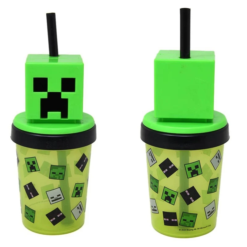 Minecraft Super Sipper with Straw, 13 Oz, 1 Count