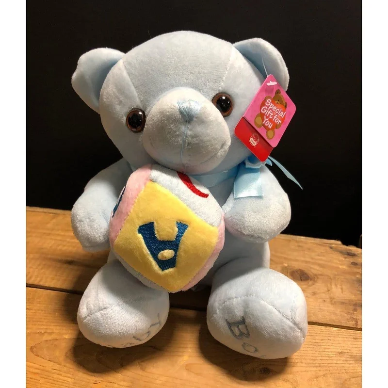 Bear Plush 8 In. - Blue