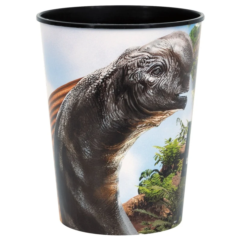 Jurassic World Birthday Black Party Favour Cup, 16 Oz, 1 Count
