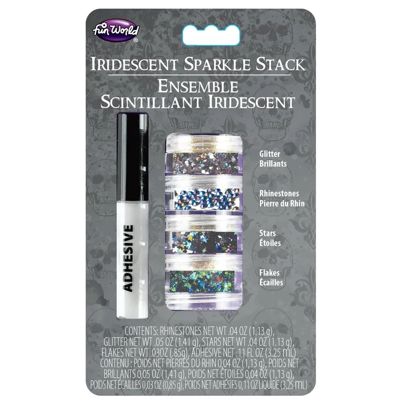 Iridescent Sparkle Makeup Kit, 5 Count
