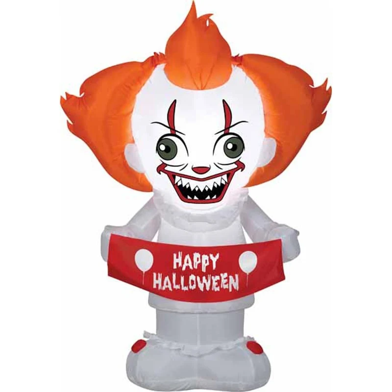 Inflatable Pennywise Airblown, 1 Count