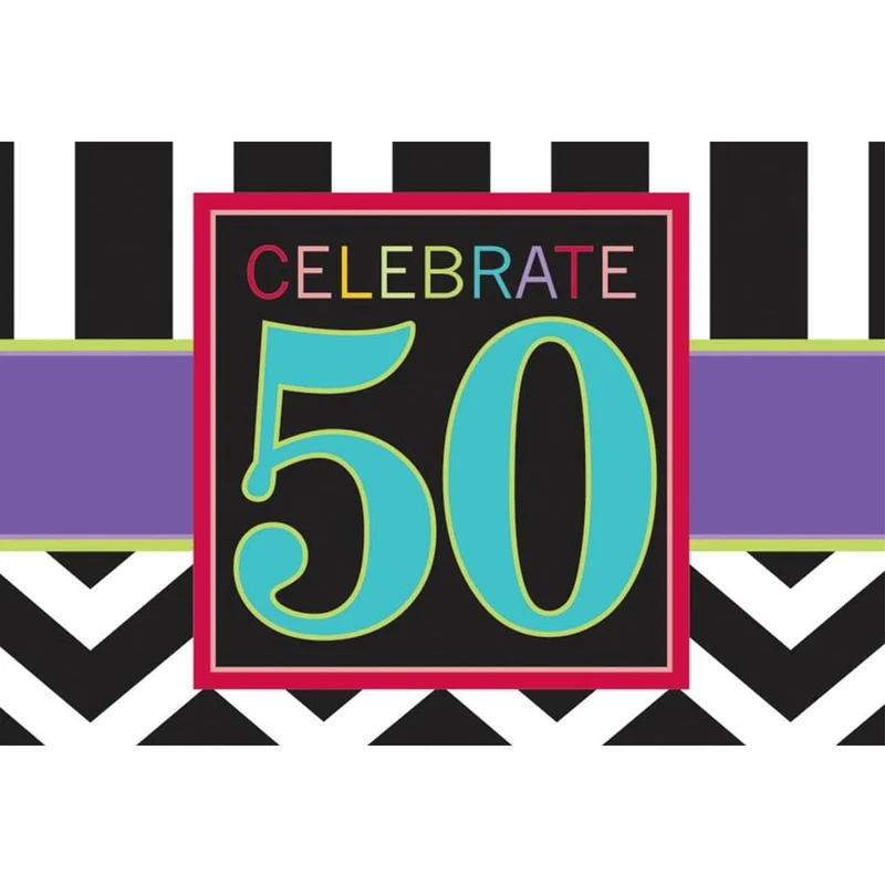50th Celebration - Invitations 8/pkg.