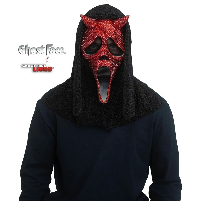 Scream Ghost Face Devil Face Bling Mask for Adults