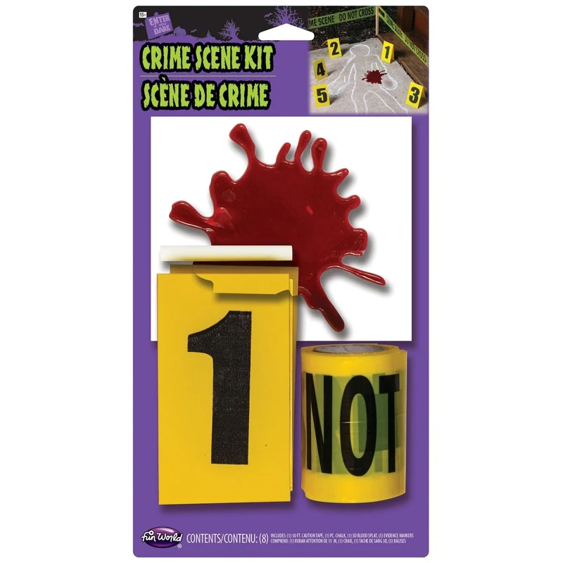 Crime Scene Kit, 1 Count