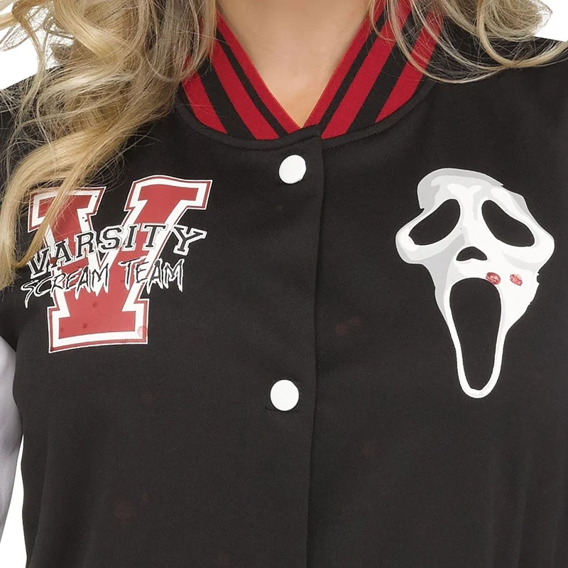 Scream For The Team! Costume for Adults, Scream, Varsity Dress