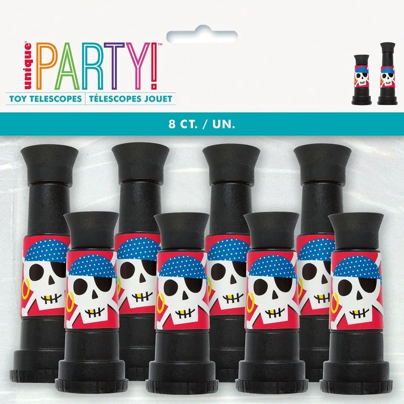 Ahoy Pirate Telescope, 8 Count