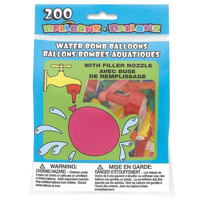 Water Bomb Balloons with Nozzle