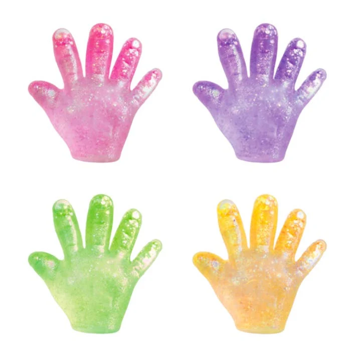 Keycraft Squishy High Five Hand Glitter Sensory Toy for Kids