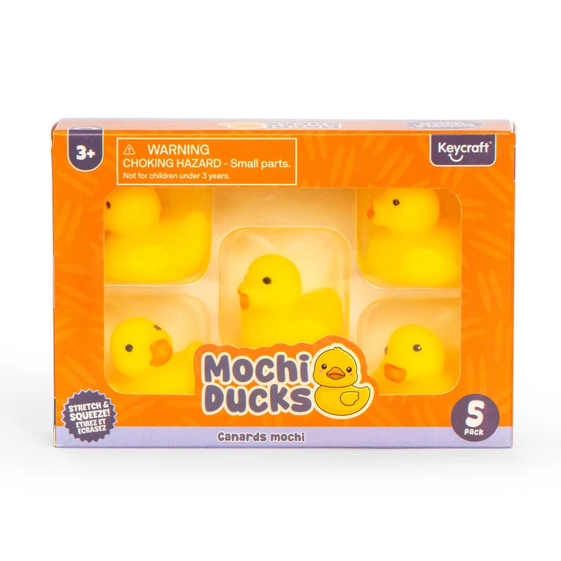 Keycraft Squishy Mochi Ducks Sensory Toy Set in Gift Box