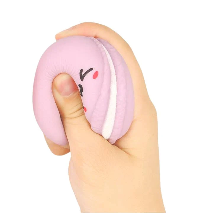 Keycraft Squishy Macarons 2pk - Fun Stretchable Sensory Toy Set
