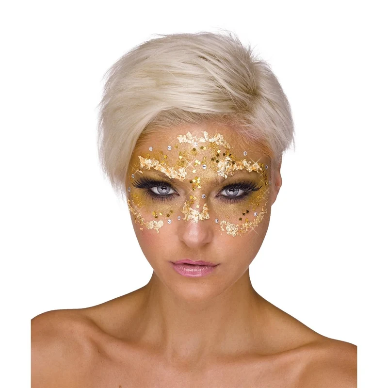 Gold Sparkle Makeup Kit, 5 Count