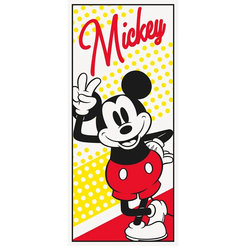 Mickey Mouse Birthday Door Poster, Disney, 27 x 60 Inches, 1 Count