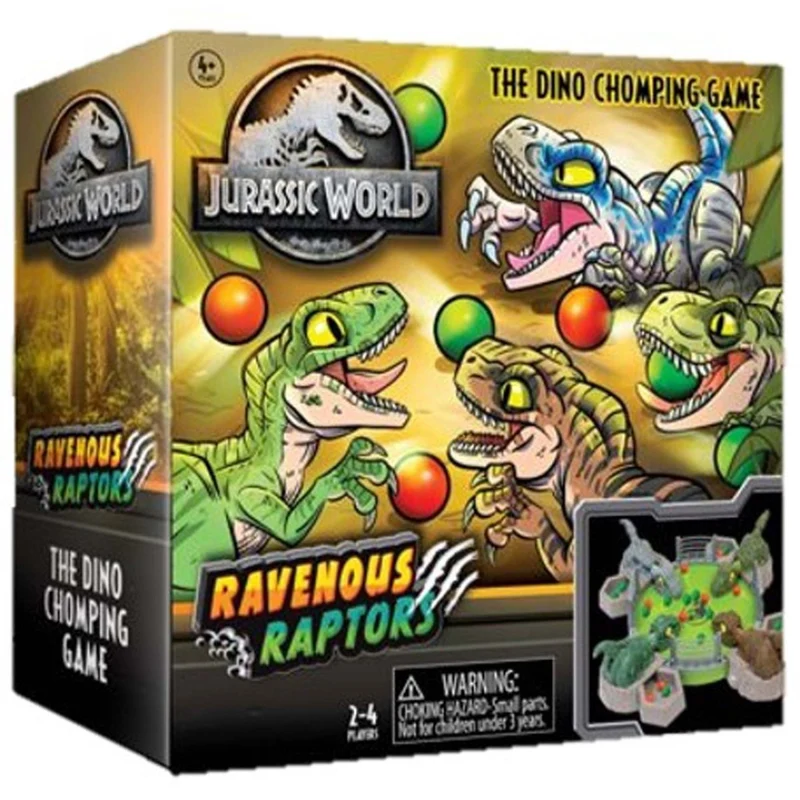 Jurassic World Ravenous Raptors Game, 1 Count