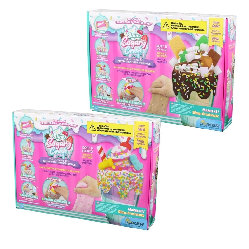 Slimy Sugary Crush Ice Cream S1 Milkshake, Assortment, 1 Count
