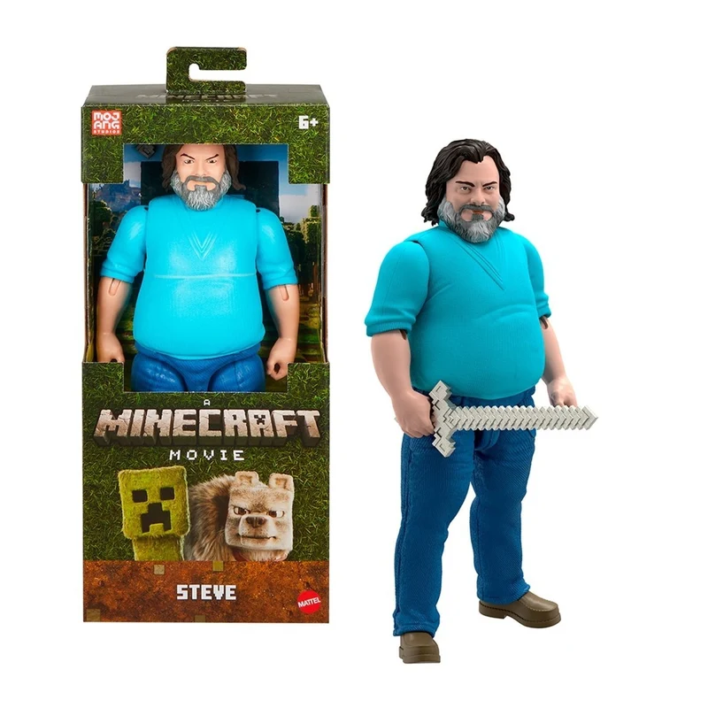Minecraft Movie Large Action Figure, 12 Inches, Assortment, 1 Count