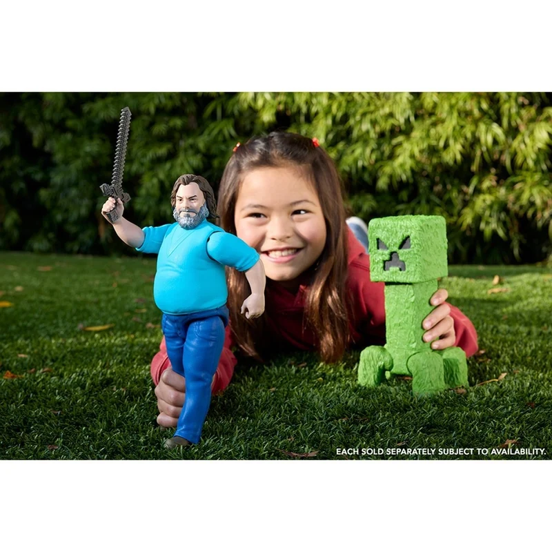 Minecraft Movie Large Action Figure, 12 Inches, Assortment, 1 Count
