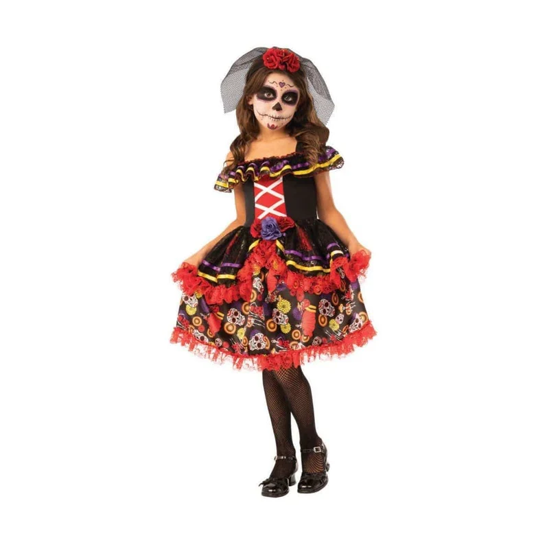 Classic Day of the Dead Costume for Kids