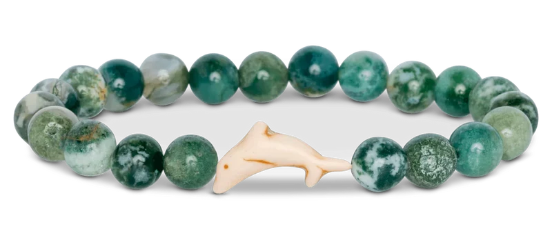 Dolphin Seagrass Tracking Bracelet