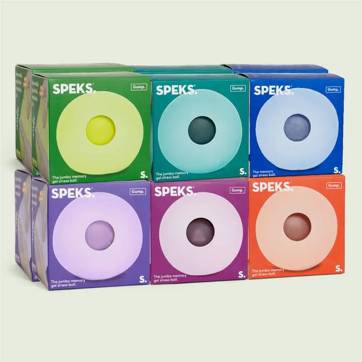 Jumbo Gump Mix Pack Giant Memory Gel Stress Ball Set
