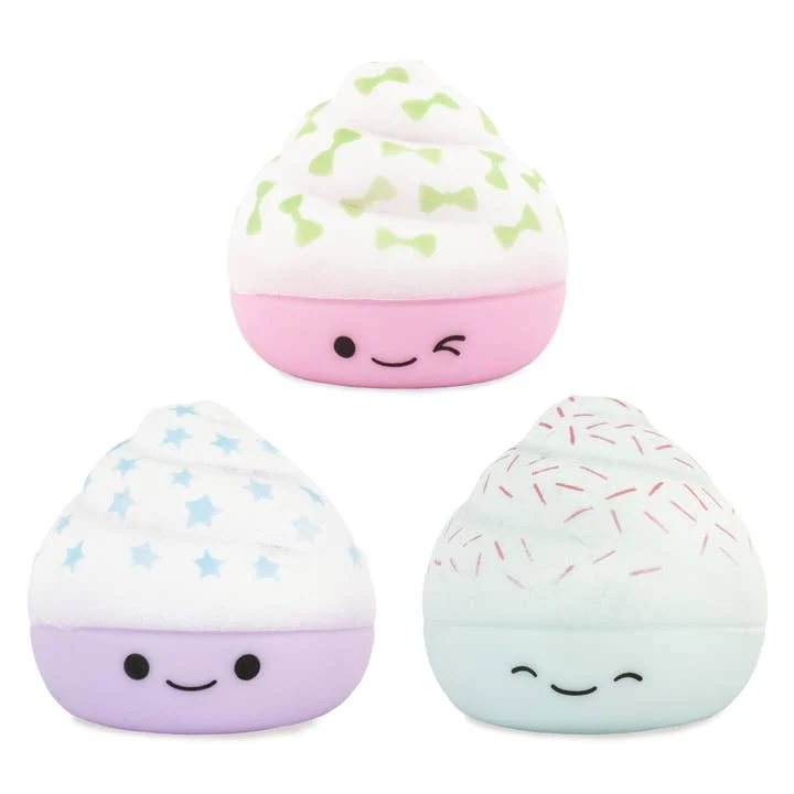 Keycraft Squishy Cupcake Sensory Toy Sand Filled Stress Relief Fun