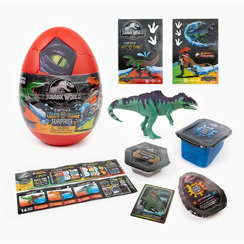 Jurassic World Captivz Color Change Surprise Egg, 1 Count