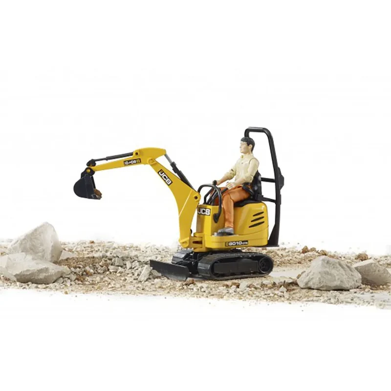 Bruder 62002 Construction Worker Excavator Set with Figure 6 Pieces