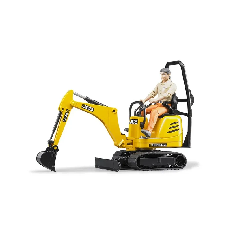 Bruder 62002 Construction Worker Excavator Set with Figure 6 Pieces