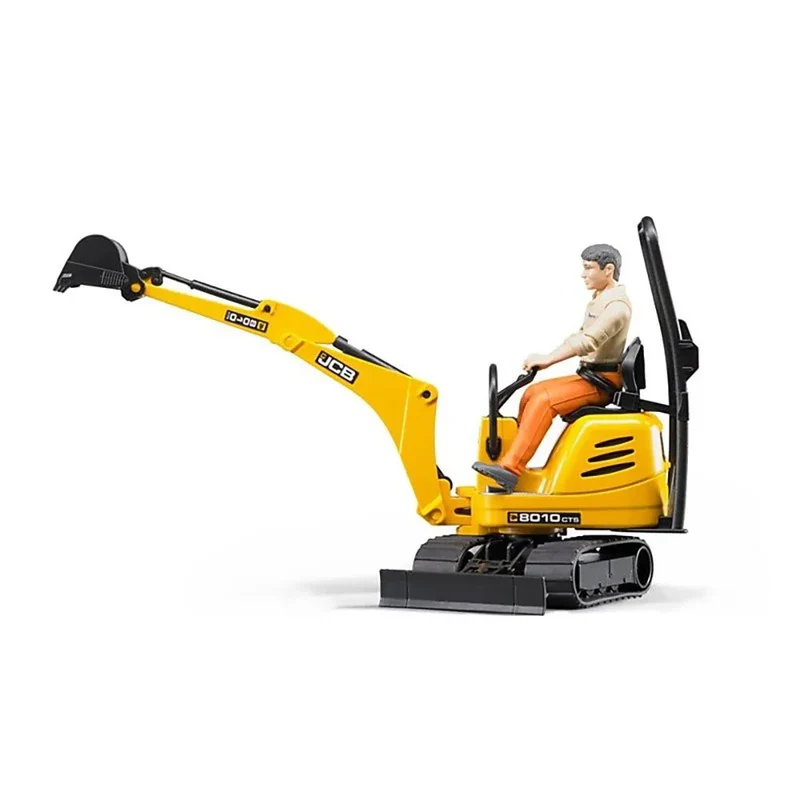 Bruder 62002 Construction Worker Excavator Set with Figure 6 Pieces