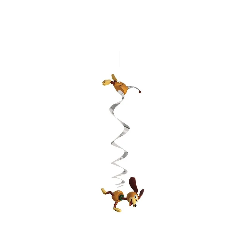 Toy Story Birthday Spiral Decoration Kit with Cutouts, Disney, 26 Inches, 3 Count