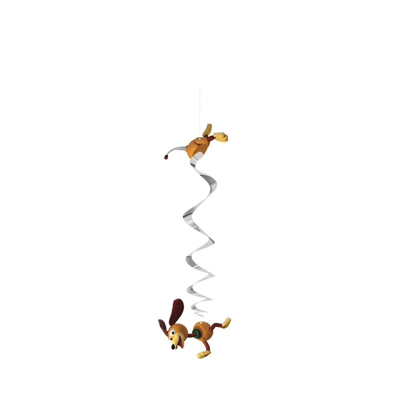 Toy Story Birthday Spiral Decoration Kit with Cutouts, Disney, 26 Inches, 3 Count