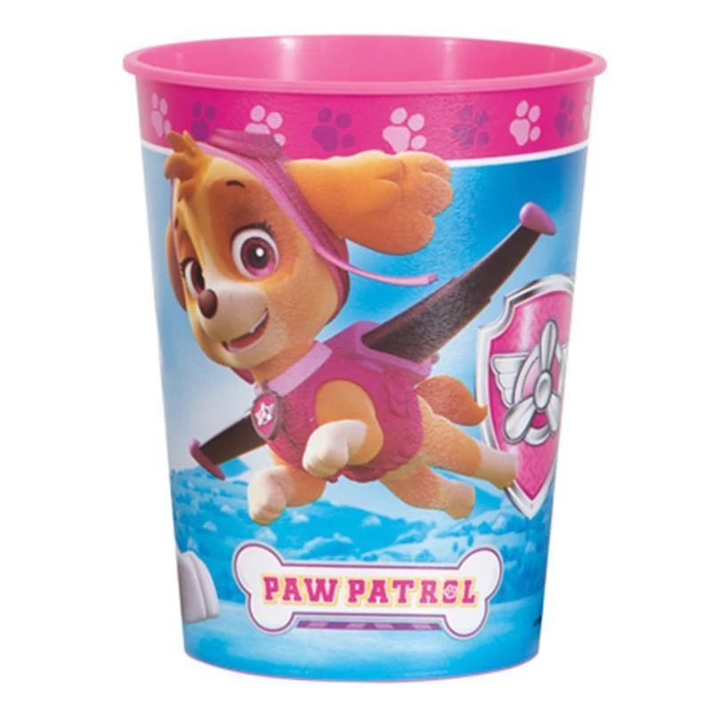 Paw Patrol Girl plastic favor cup