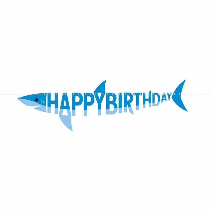 Shark Party Banner