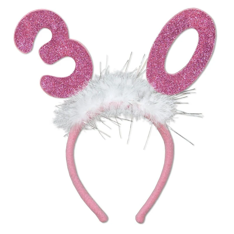 Head Boppers Pink - 30th Birthday