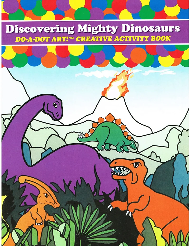 Dinosaurs Do-a-Dot Creative Art Book