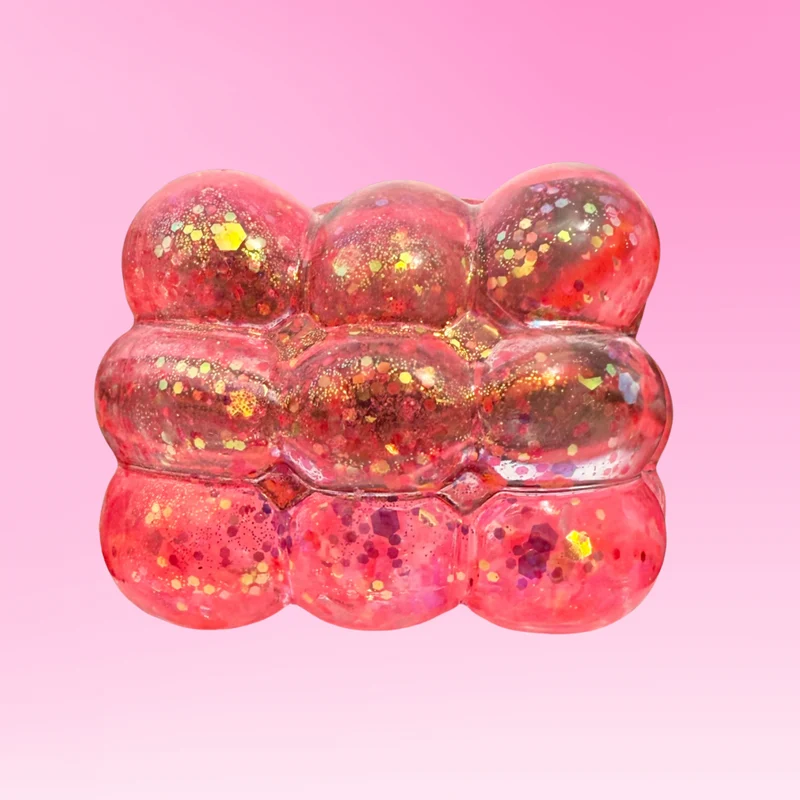 Gummiez Cubes Sugar Ball Texture Fidget Toy for Stress Relief